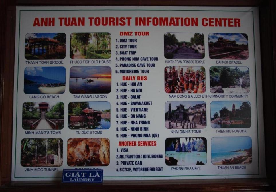 Anh Tuan Hotel Хуе Екстериор снимка